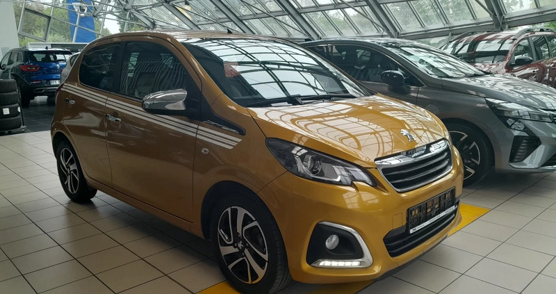 Peugeot 108 cena 39900 przebieg: 56762, rok produkcji 2017 z Wieluń małe 277